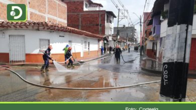 Photo of Continúan los trabajos de limpieza tras las fuertes lluvias en el municipio de La Ceja